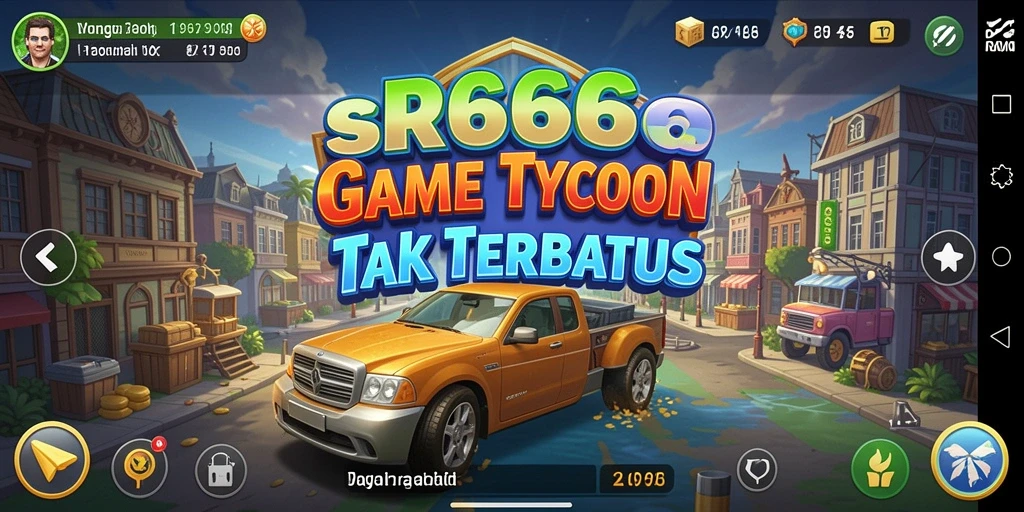 Gameplay SR6666 menampilkan pengalaman seru sebagai pengusaha Tycoon.