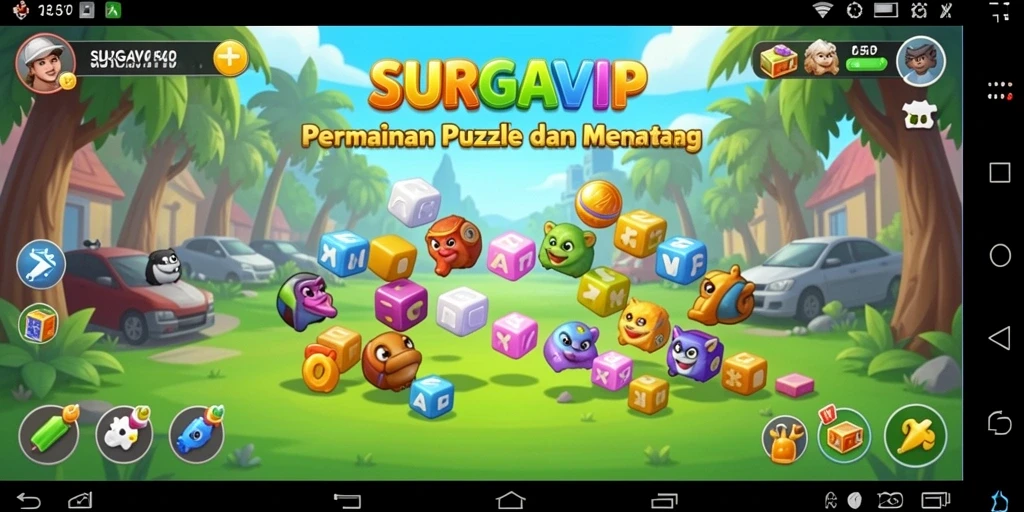 Tampilannya menarik dengan gameplay puzzle yang seru.